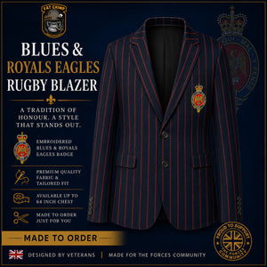 The Blues and Royals Eagles Rugby Blazer