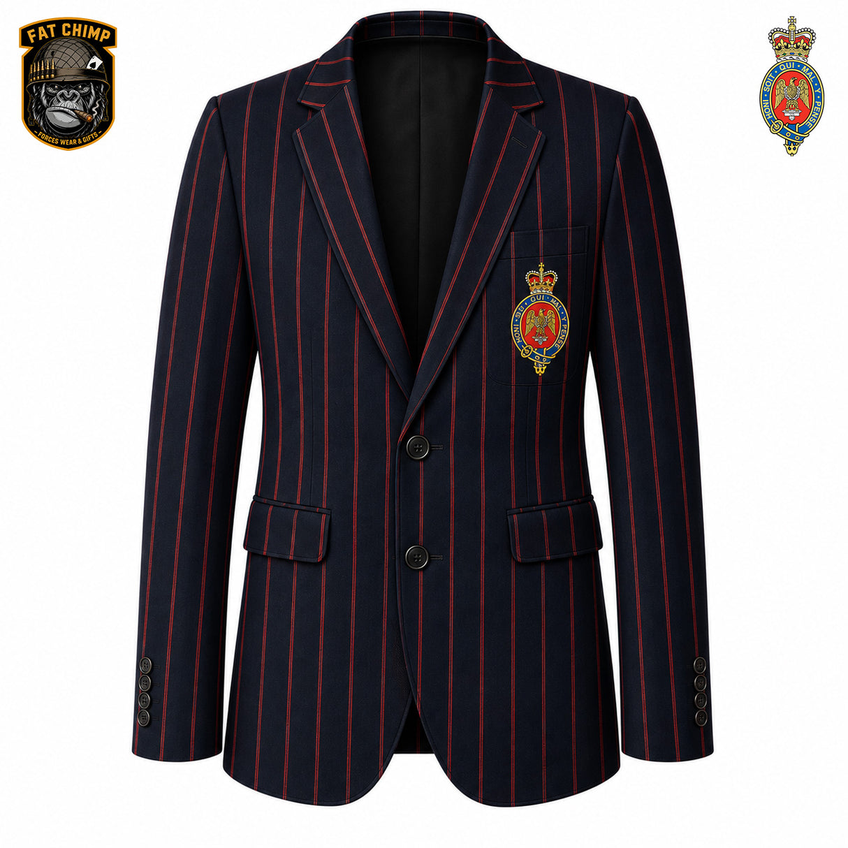 The Blues and Royals Eagles Rugby Blazer