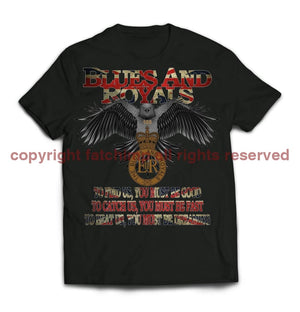 Blues and Royals Eagle Printed T-Shirt