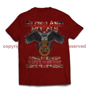 Blues and Royals Eagle Printed T-Shirt