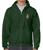 Blues and Royals Unisex Full Zip Hoodie