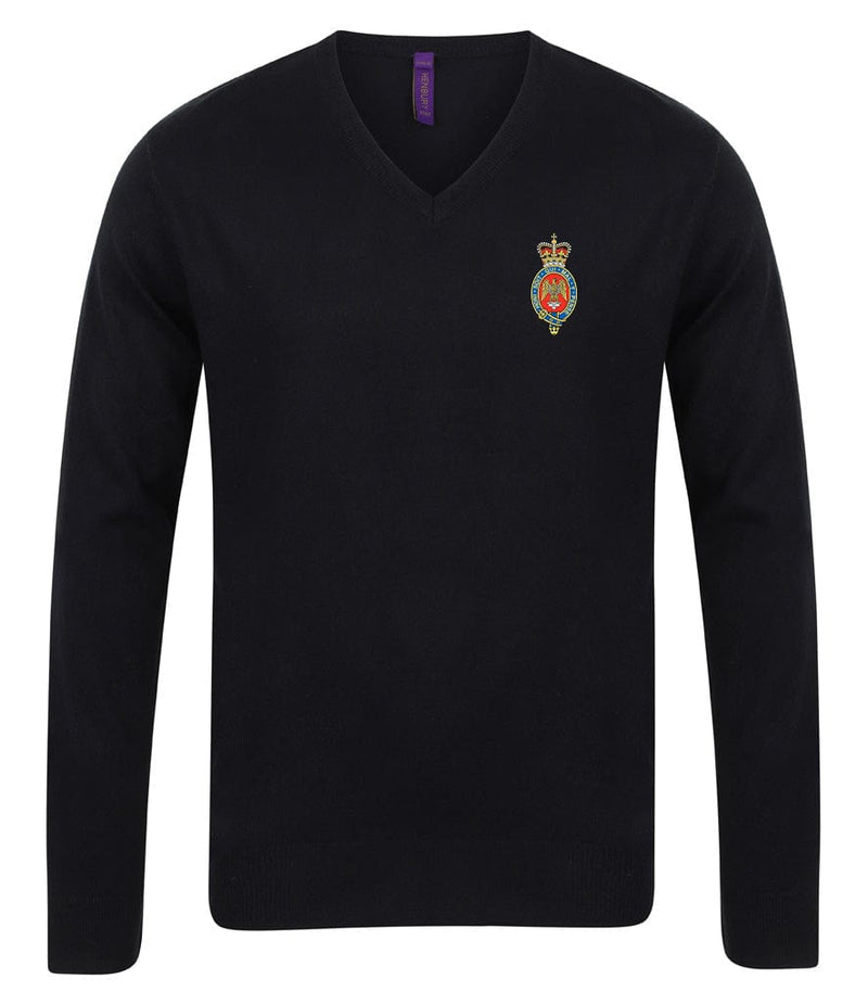 Blues and Royals Lightweight V Neck Sweater