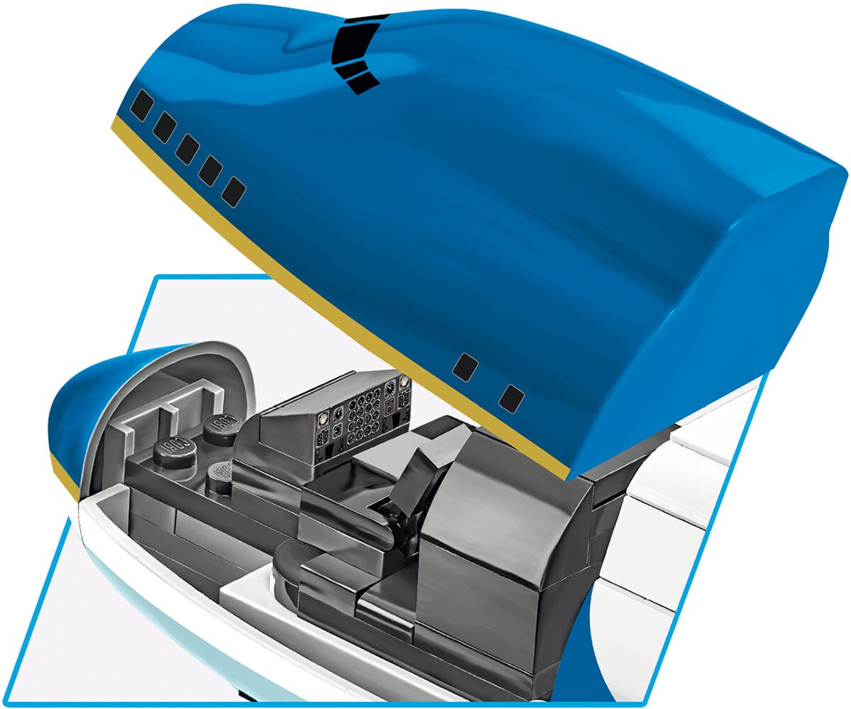 Boeing 747 Air Force One brick plane model - COBI 26610 - 1050 bricks