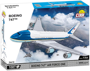 Boeing 747 Air Force One brick plane model - COBI 26610 - 1050 bricks