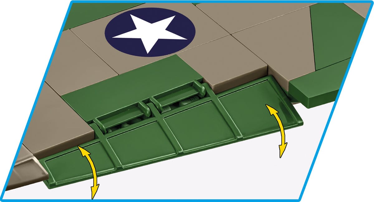 Boeing B17 "Flying Fortress" "Memphis Belle" brick plane model 