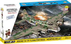Boeing B17 "Flying Fortress" "Memphis Belle" brick plane model 