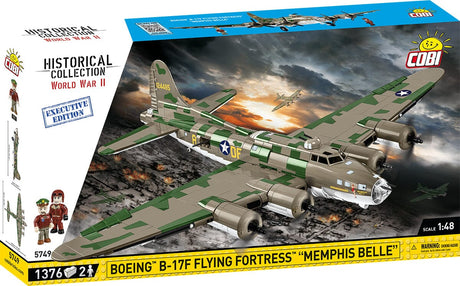 Boeing B17 "Flying Fortress" "Memphis Belle" brick plane model 