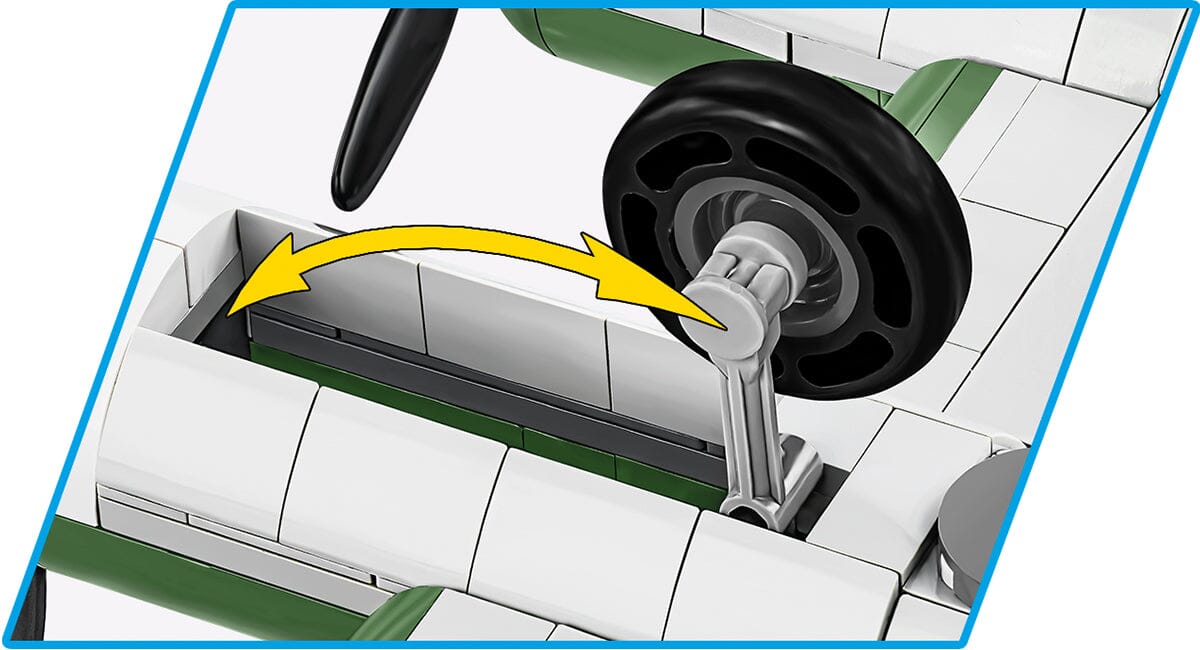 Boeing B17G "Flying Fortress" brick plane model - COBI 5750- 1210 bricks