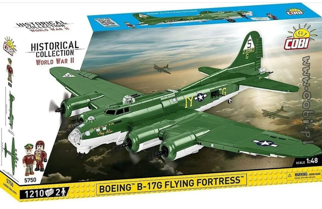 Boeing B17G "Flying Fortress" brick plane model - COBI 5750- 1210 bricks