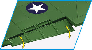 Boeing B17G "Flying Fortress" brick plane model - COBI 5750- 1210 bricks