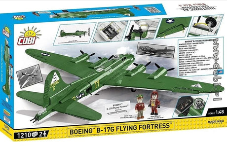 Boeing B17G "Flying Fortress" brick plane model - COBI 5750- 1210 bricks
