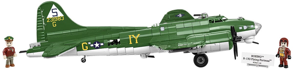 Boeing B17G "Flying Fortress" brick plane model - COBI 5750- 1210 bricks