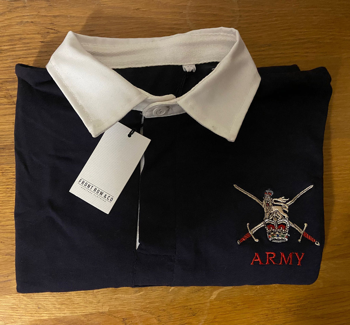 British Army Panelled Rugby Shirt - Sale Item