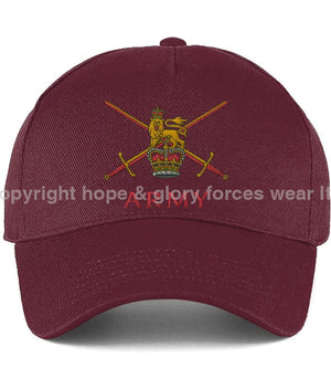 British Army Embroidered Ultimate Cotton Panel Cap