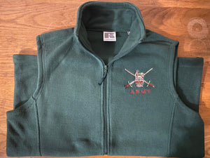 British Army Russell Athletic Outdoor Fleece Gilet