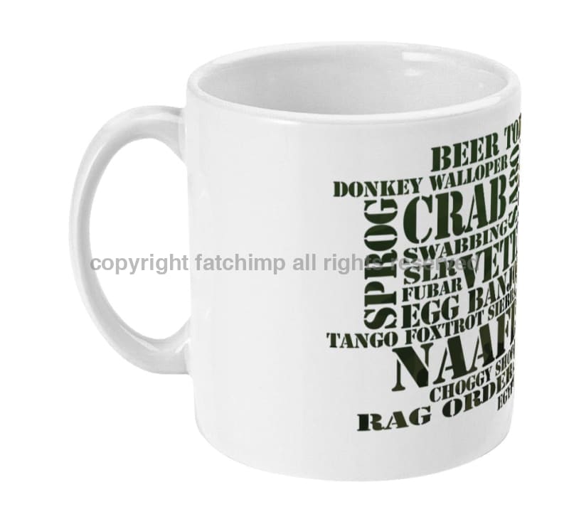 BRITISH ARMY JARGON Ceramic Mug