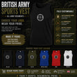 British Army Units Sports Vest