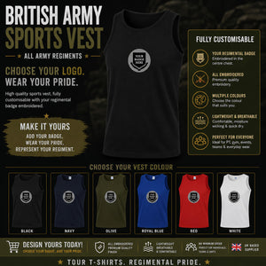 British Army Units Sports Vest