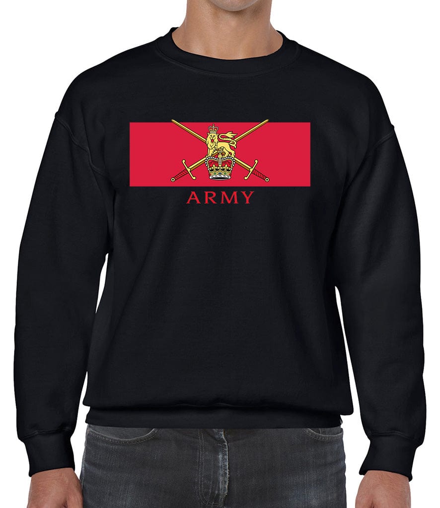 British Army Front Printed Sweater