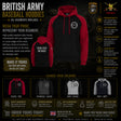 British Army Units Regimental Baseball Hoodie