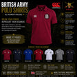 British Army Units Canterbury Pique Polo Shirt