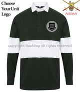 British Army Units Panelled Rugby Shirt