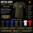 British Army Units Sports T-Shirt