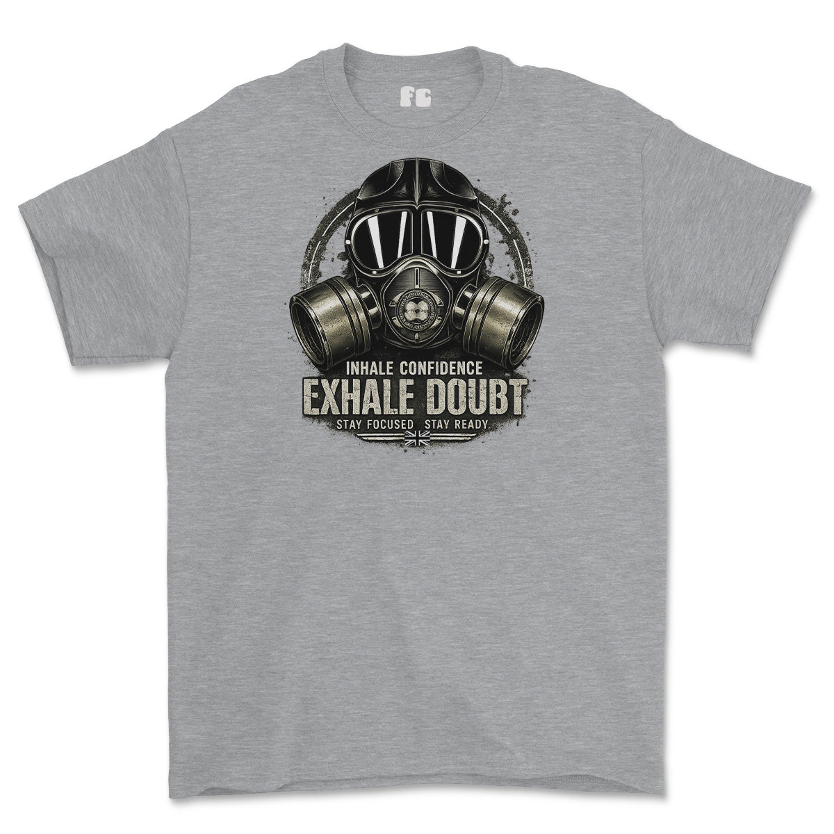 Inhale Confidence Exhale Doubt Printed T-Shirt