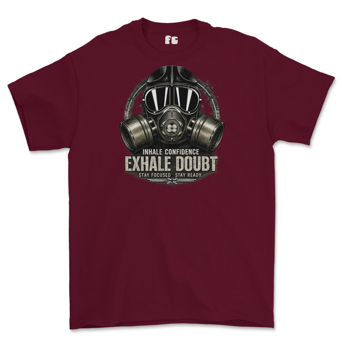 Inhale Confidence Exhale Doubt Printed T-Shirt