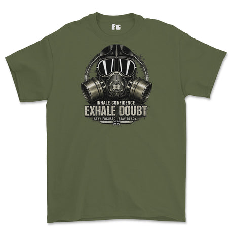 Inhale Confidence Exhale Doubt Printed T-Shirt