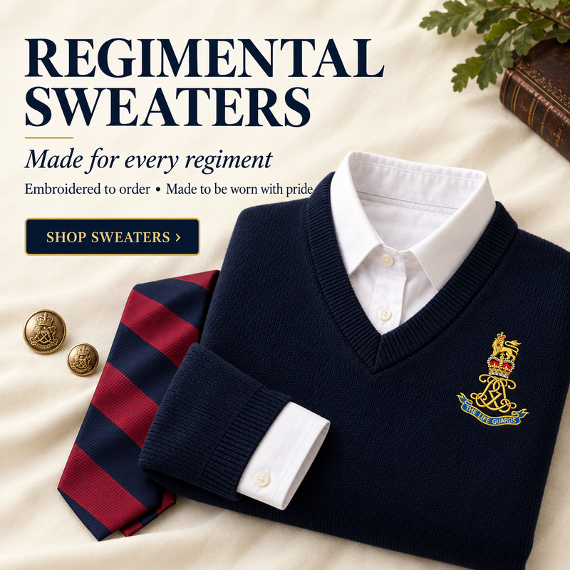 british army regimental sweaters