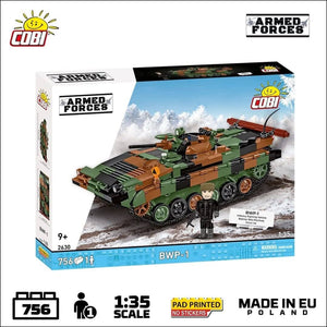 BWP-1 infantry fighting vehicle brick model - COBI 2630 - 756 bricks 