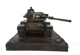 Military Statue - Centurion Mk5 Main Battle Tank Cold Cast Bronze Military Statue