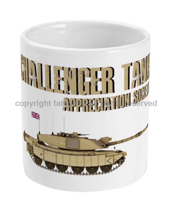 CHALLENGER TANK Appreciation Society Ceramic Mug