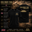 Challenger Tank Appreciation Society Double Print T-Shirt