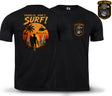Charlie Don't Surf Retro Military Double Print T-Shirt