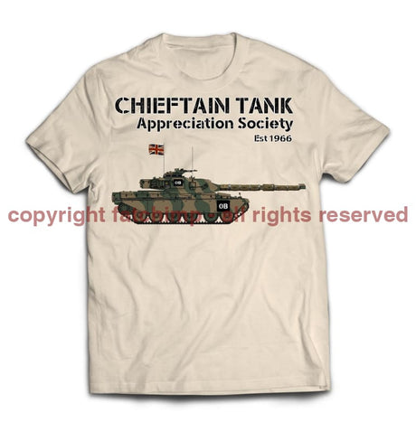 Chieftain Tank Appreciation Society Printed T-Shirt