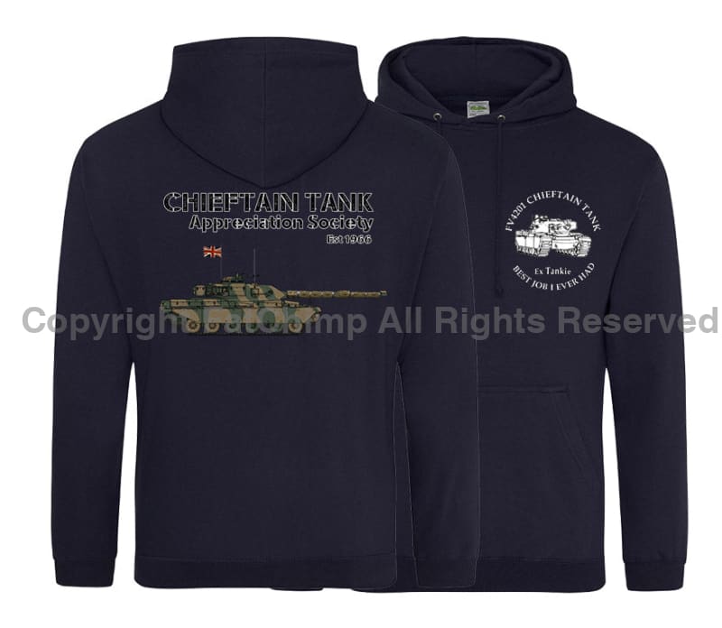 Chieftain Tank 'Best Job I Ever Had' Double Side Printed Hoodie