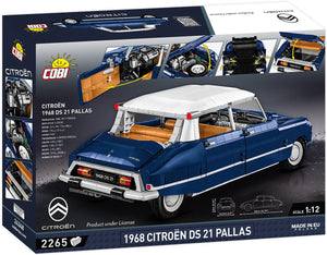 Citroen DS.21 Pallas 1968 brick car model