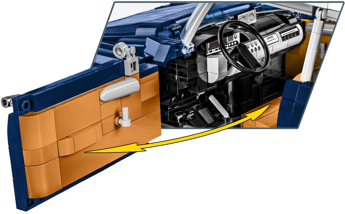 Citroen DS.21 Pallas 1968 brick car model