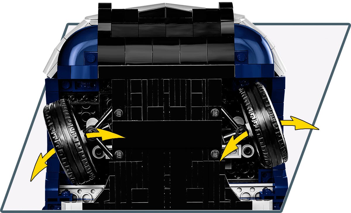 Citroen DS.21 Pallas 1968 brick car model