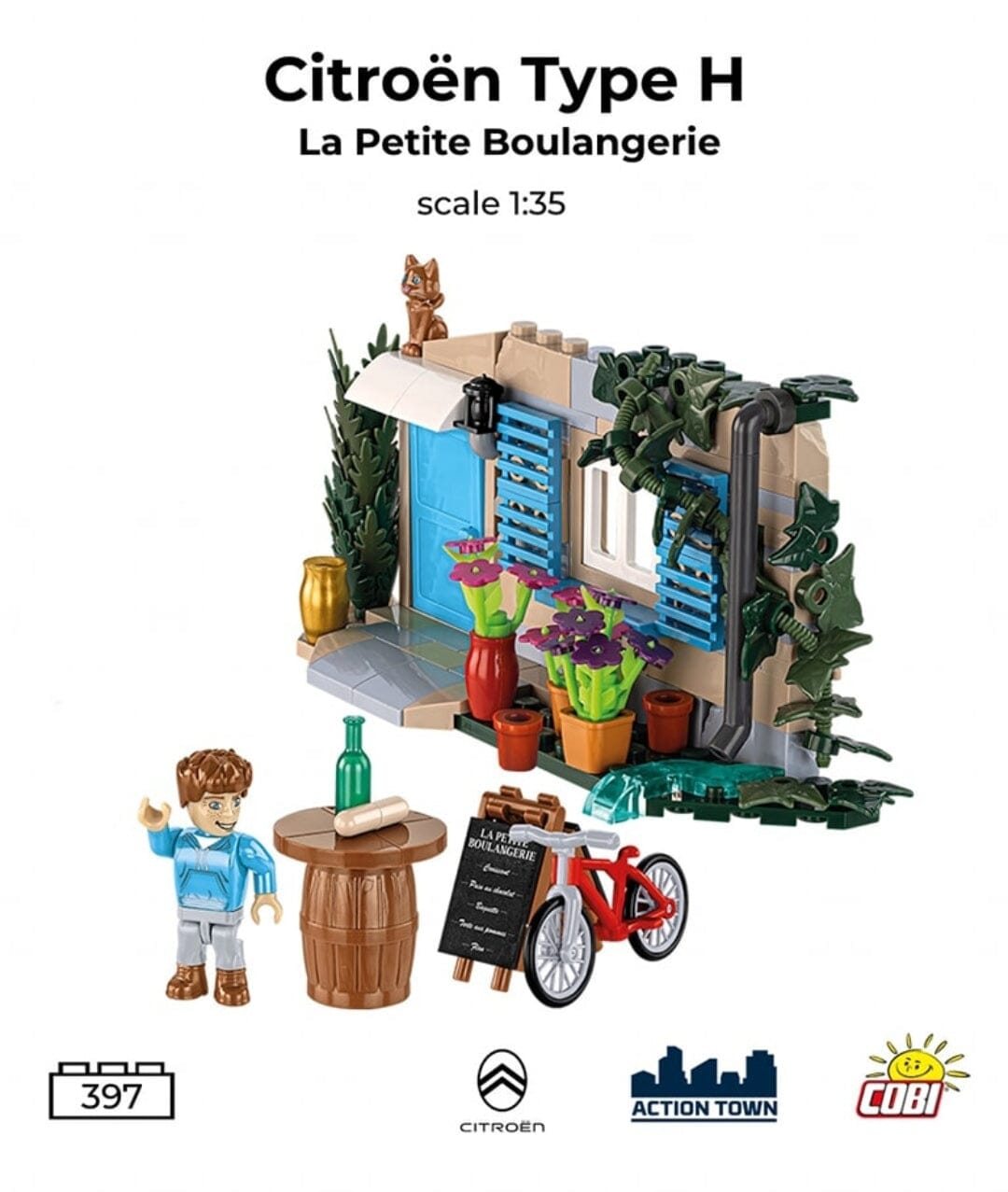 Citroen Type H. French bakery brick model 