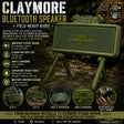 Claymore Portable Bluetooth Speaker