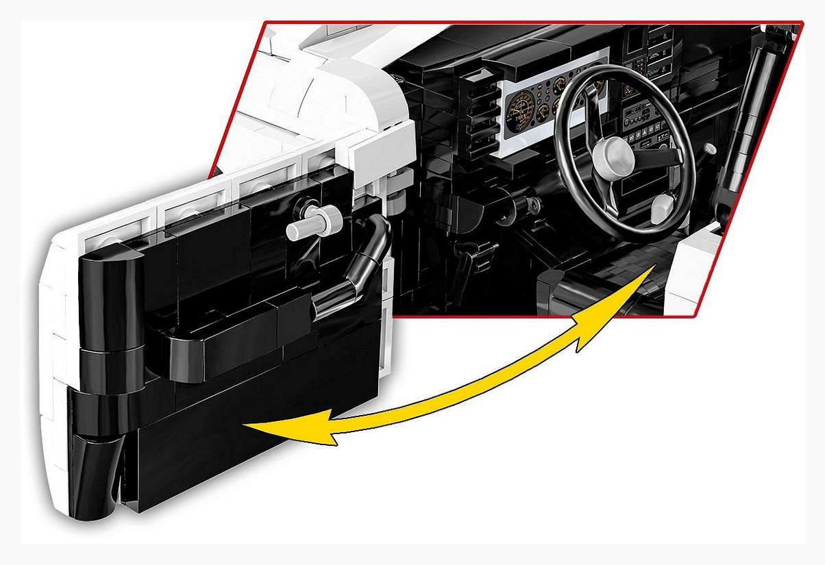 COBI Executive Edition Lancia Delta HF Intg. Evo brick car model - COBI 24356 - 2294 bricks