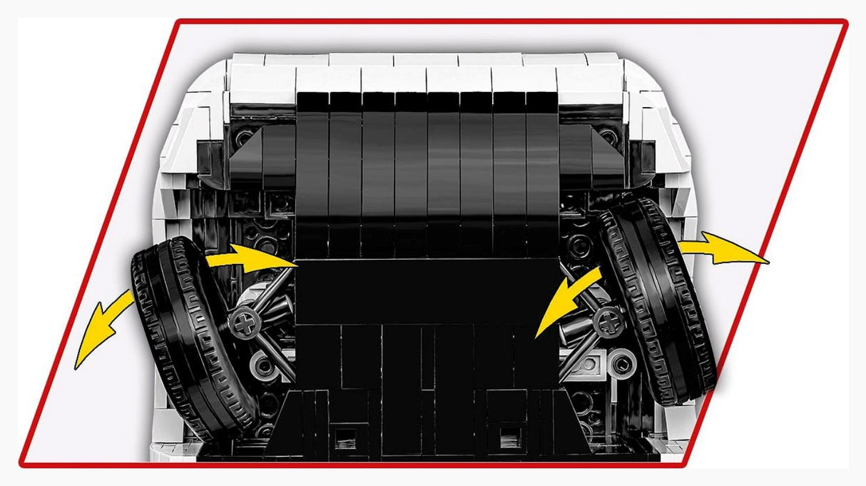 COBI Executive Edition Lancia Delta HF Intg. Evo brick car model - COBI 24356 - 2294 bricks