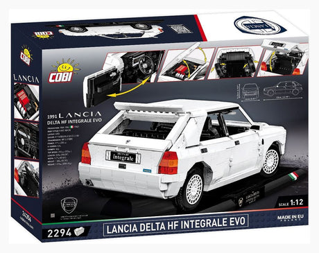 COBI Executive Edition Lancia Delta HF Intg. Evo brick car model - COBI 24356 - 2294 bricks