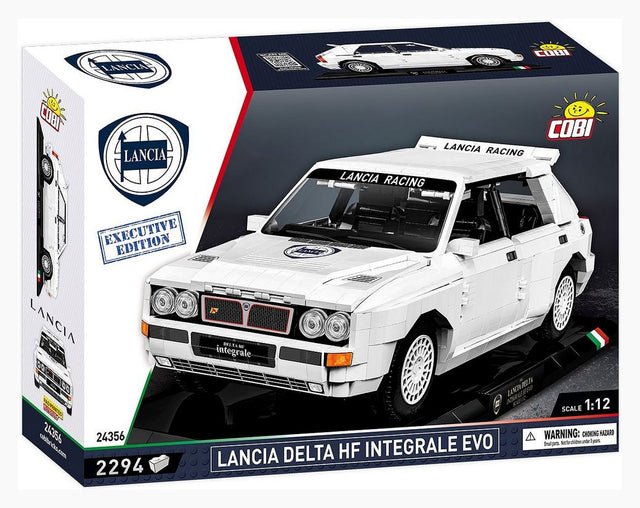 COBI Executive Edition Lancia Delta HF Intg. Evo brick car model - COBI 24356 - 2294 bricks
