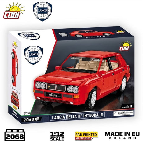 COBI Lancia Delta HF Intg. brick model car - COBI 24357 - 2068 bricks