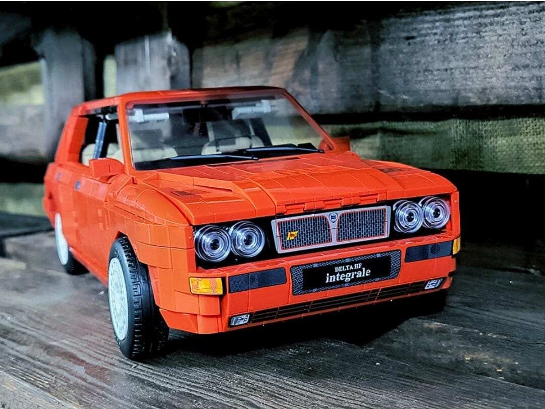COBI Lancia Delta HF Intg. brick model car - COBI 24357 - 2068 bricks