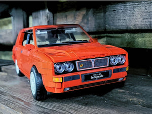 COBI Lancia Delta HF Intg. brick model car - COBI 24357 - 2068 bricks